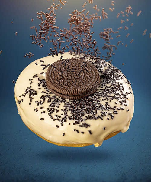 Dona con Galleta de Chocolate 