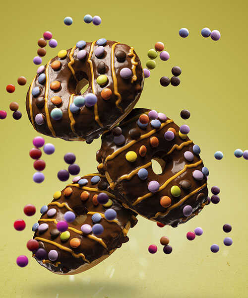 Paquete de 3 donas de Chocolate 