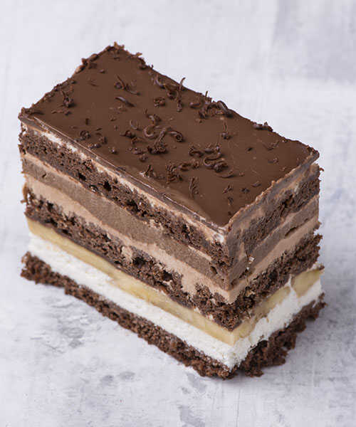 Rebanada Pastel de Chocolate