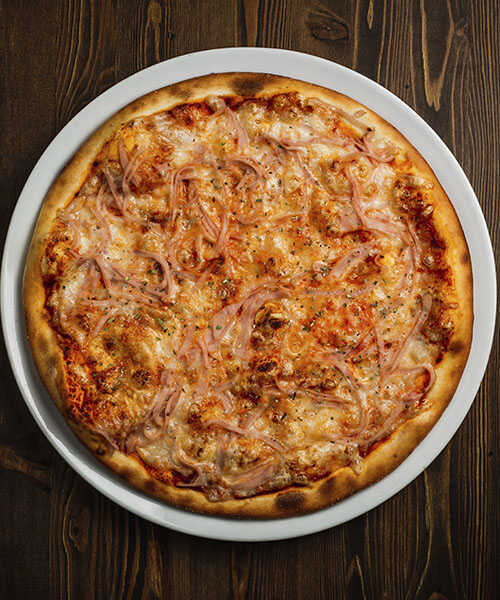 Pizza Jamón y Queso