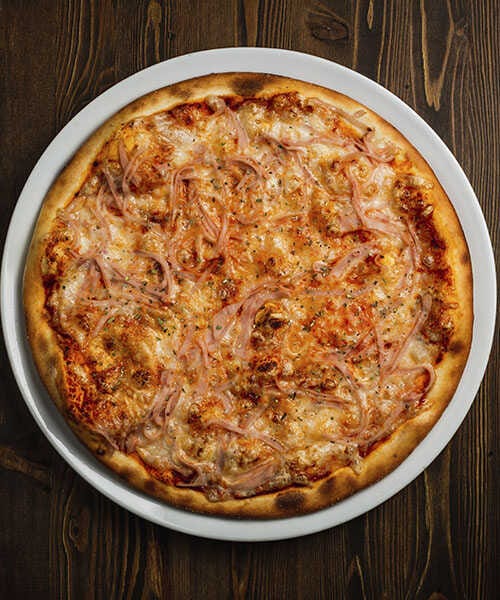 Pizza Jamón y Queso