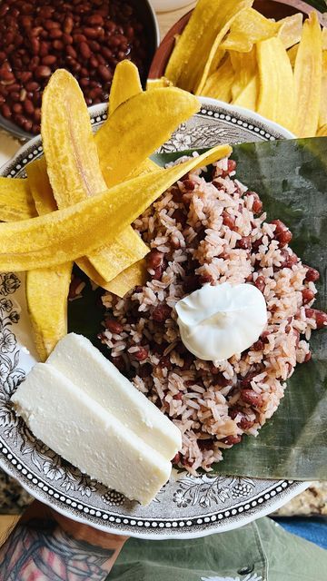 Plato de Gallo Pinto, el plato nacional de Nicaragua